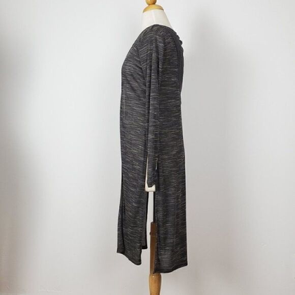 Women's Long Cardigan Gray - Picture 6 of 6